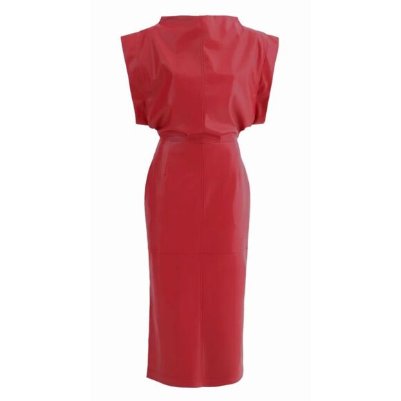 Elegant Red Maxi Dress - Picture 1 of 10